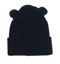 Tmavomodrá čepice s oušky George