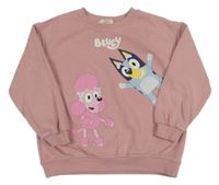 Světlerůžová mikina s Bluey H&M
