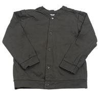 Tmavosivá proínací mikina H&M