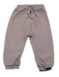 Fialové baggy tepláky George