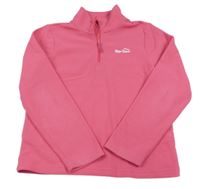 Ružová fleecová funkčná mikina Peter Storm