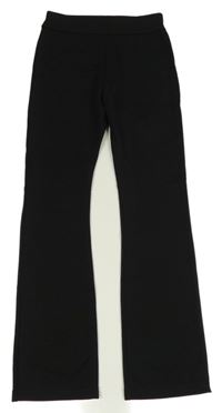 Čierne teplákové nohavice Bhs