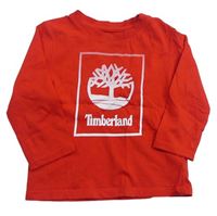 Červené tričko s logom Timberland