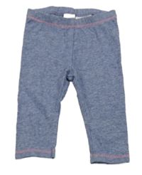 Modré melírované legíny H&M