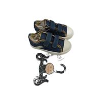 Nové - Tmavomodré plátěné boty s hvězdičkami M&S vel. 24