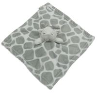 Nové - Šedo-bílý plyšový usínáček - kravička Baby Town