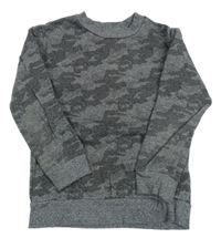 Šedá vzorovaná mikina M&S