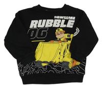 Černá mikina s Paw Patrol Nickelodeon