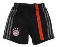 Černé fotbalové funkční kraťasy FC Bayern Adidas