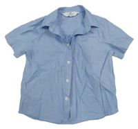 Světlemodrá košile riflového vzhledu H&M
