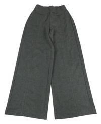 Sivé wide leg nohavice Zara