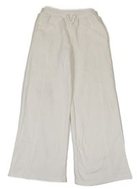 Bílé culottes tepláky s proužkem Primark