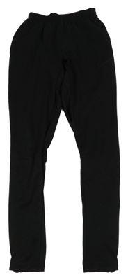 Čierne funkčné tepláky s logom Nike