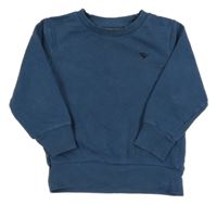 Tmavomodrá mikina s dinosaurom Next