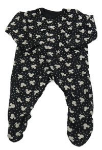 Čierny bodkovaná ý overal s Mickey George