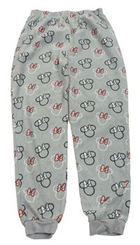 Sivé fleecové tepláky s Minnie zn. Primark