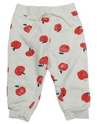 Bílé tepláky s jablky Primark