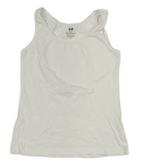 Biely top H&M