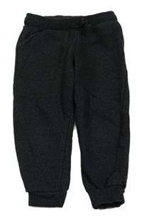 Antracitové melírované tepláky X-Mail