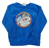 Modrá chlpatá mikina s Marshallem - Paw Patrol Nickelodeon