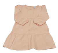 Ružové kvetované mušelínové šaty Dopodopo