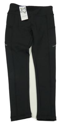 Nové - Černé sportovní legíny Dunnes