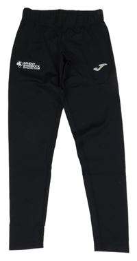 Čierne športové legíny s nápisom Joma
