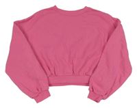 Ružová crop mikina H&M