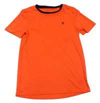 Neónově korálové športové tričko Primark