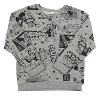 Sivá mikina s Mickeym a kamarády Disney