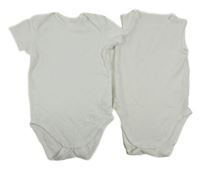 2x Bílé body C&A