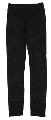 Čierno-sivé melírované legíny H&M
