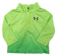 Zelené funkční triko s logem Under Armour