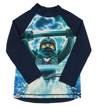 Tmavomodré UV triko - Lego ninjago H&M
