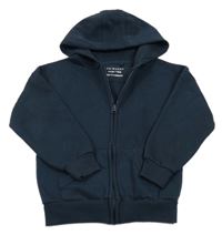 Tmavomodrá prepínaci mikina s kapucňou Primark