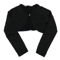 Čierne trblietavé svetrové bolerko H&M