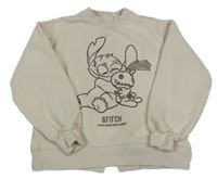 Béžová mikina se Stitchem Zara