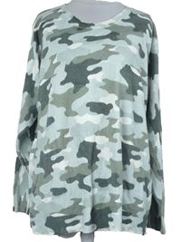 Dámský šedo-tmavošedý army svetr M&S