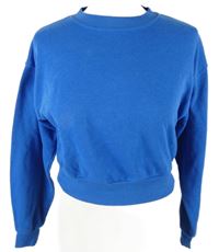 Dámská modrá crop mikina H&M