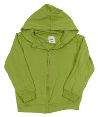 Zelená prepínaci mikina s kapucňou Sinsay