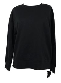 Nové - Dámska čierna oversized mikina Dunnes