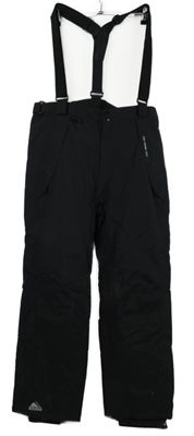 Pánské černé funkční oteplovačky s odepínacími kšandami Cox Swain