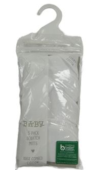 Nové - 5set - 5x bílé rukavice Matalan