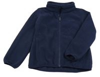 Tmavomodrá fleecová prepínaci funkčná mikina Peter Storm