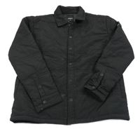 Černá šusťáková zateplená bunda Lyle&Scott