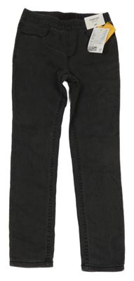 Nové - Tmavošedé džegíny H&M