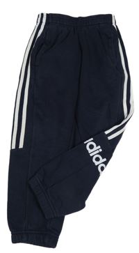 Tmavomodré tepláky Adidas