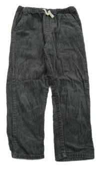 Antracitové manšestráky Next