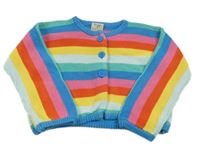 Farebný pruhovaný prepínaci sveter