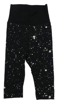 Černo-bílé vzorované legíny H&M